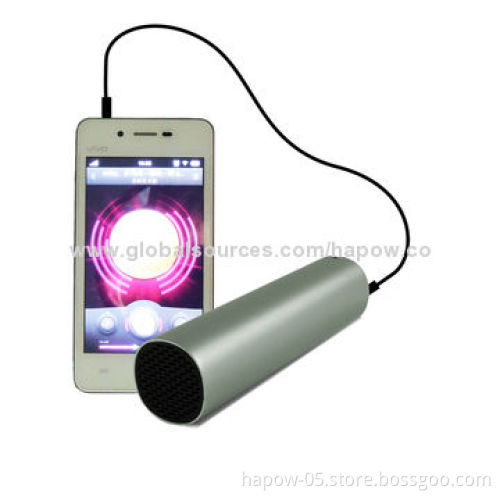 Mini Speaker with Power Bank, Works as Phone Stand for iPhone and Other Smartphones